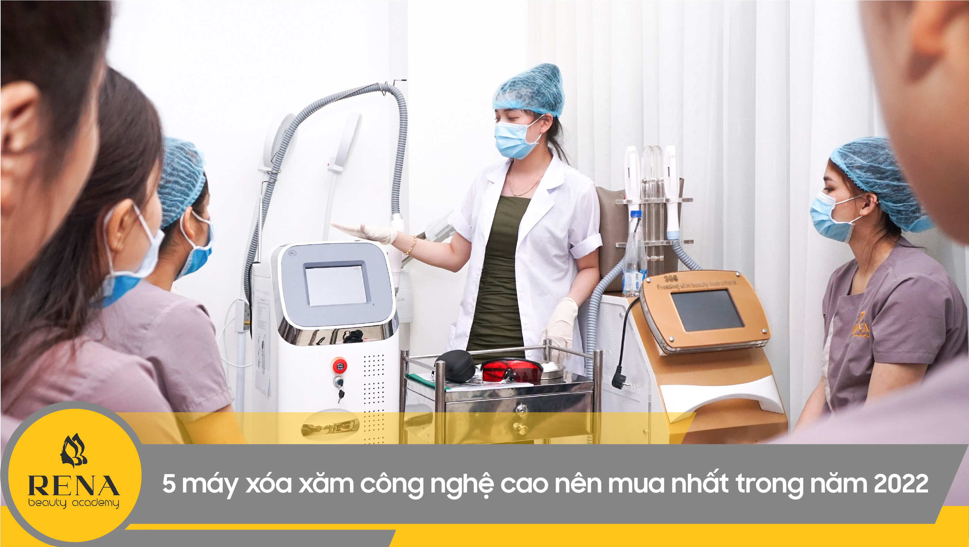 Review 5 máy xóa xăm công nghệ cao nên mua nhất trong năm 2022