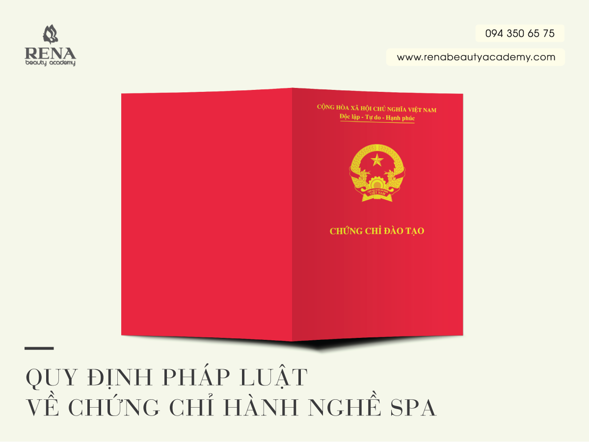 Chứng chỉ hành nghề Spa tại HCM