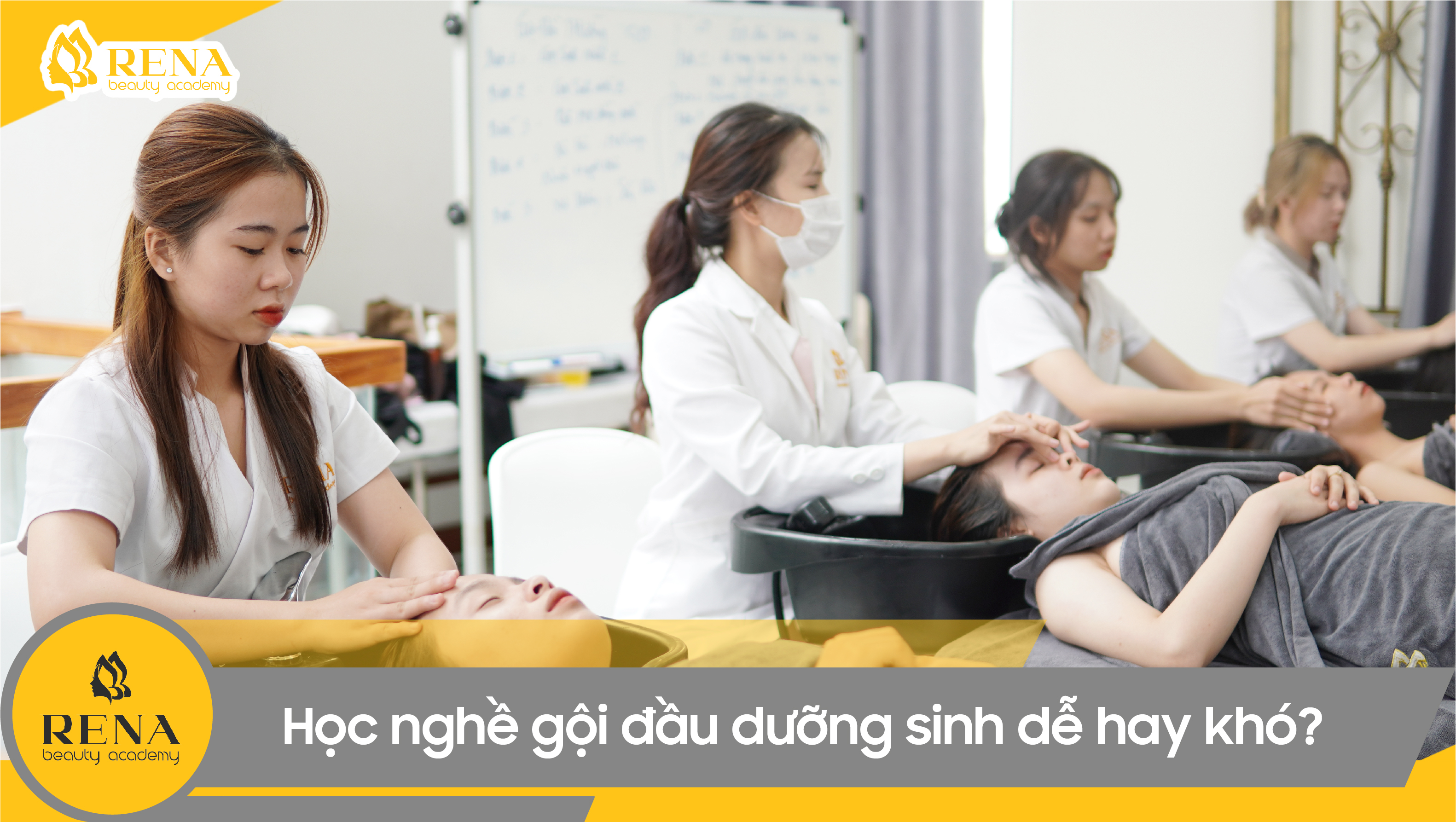 Học nghề gội đầu dưỡng sinh dễ hay khó? Học ở đâu chất lượng?